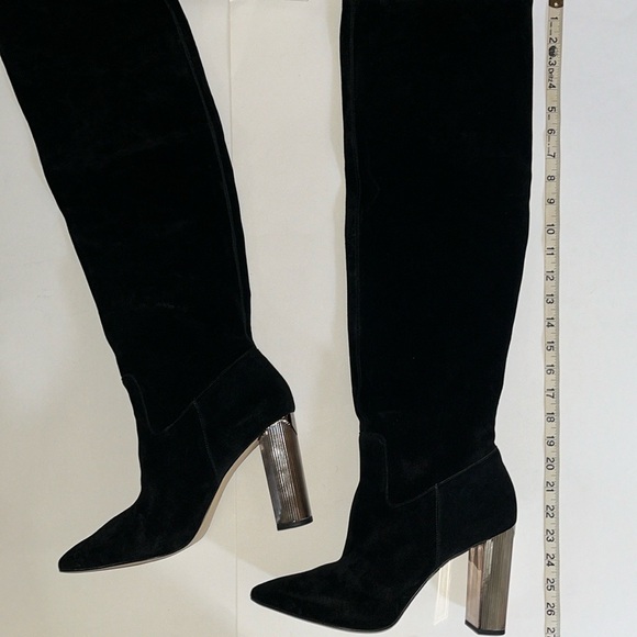 Kors Paloma over-the-knee boot, black suede - Picture 11 of 11